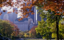 Central Park in Autumn - New York City