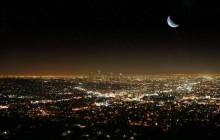 Los Angeles at night wallpaper - Los angeles