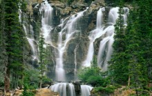 Tangle Creek Falls - Jasper National Park - Canada