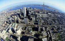 Birds Eye View of Toronto - Canada