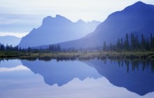 Lakeside Reflections - Banff National Park - Canada
