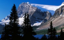 Mountain Peak - Banff National Park - Canada