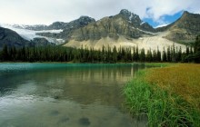 Glacial Lake - Rocky Mountains - Alberta - Canada