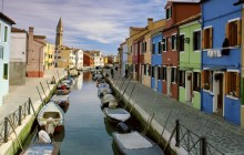 Canal - Burano - Venice - Italy