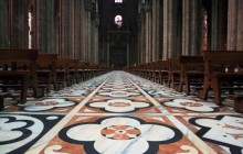 The Marble Floor of the Duomo - Milano - Italy