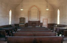 Methodist Church Interior - Bodie - California