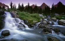 Ediza Creek Falls - Ansel Adams Wilderness - California