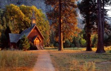 Yosemite Chapel - Yosemite National Park - California