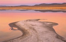 Sandbar at Twilight - Mono Lake - Eastern Sierra - California