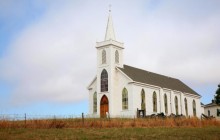 Church From the Movie The Birds - Bodega Bay - California