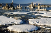 Mono Lake in Winter HD wallpaper - California
