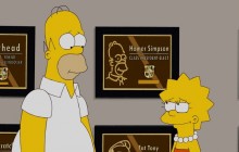 Homer Simpson in the Hall of Fame - Simpsons