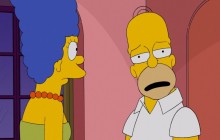 Marge and disappointed Homer - Simpsons