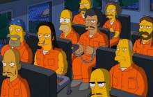 Homer Simpson in prison - Simpsons