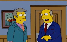 Principal Seymour Skinner and Superintendent Chalmers - Simpsons