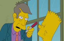 Principal Skinner and Bart Simpson - Simpsons