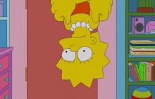 Lisa Simpson upside down - Simpsons