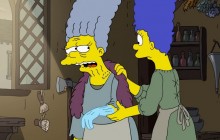 Marge Simpson and her mother - Simpsons
