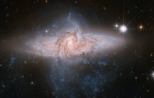Chance Alignment Between Galaxies Mimics a Cosmic Collision - Space