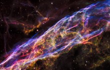 Veil Nebula Supernova Remnant - Space