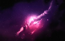 Nebula pink galaxy wallpaper - Space