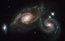 Galaxy Triplet Arp 274 - Space