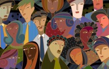Multicultural diverse people wallpaper - Other
