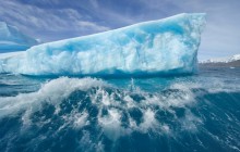 Massive Iceberg Melting Rapidly Due to Rising Temperatures - Antarctica