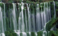 Flowing Cascades of Iguacu Falls - Argentina
