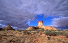 Sandstone Tower - Chambers Pillar Historical Reserve - Australia