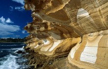 Painted Cliffs - Maria Island National Park - Australia