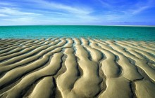 Sand Ripples at Low Tide - Broome's Cable Beach - Australia