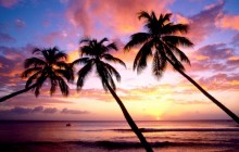King's beach at sunset - Barbados