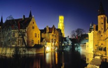 Millpond and Belfry - Bruges - Belgium