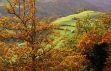 Saint Engrace in Autumn - French Basque Country - France