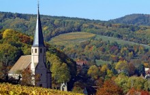 Church of Andlau - Alsatian Wine Road - Alsace - France