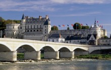 Chateau d'Amboise and Bridge - Loire Valley - France