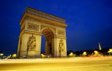 Arc de Triomphe at Night - Paris - Paris