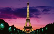 Eiffel Tower at Night - Paris HD - Paris