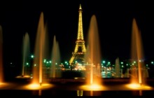 Eiffel Tower at Night - Paris  HD wallpaper - Paris