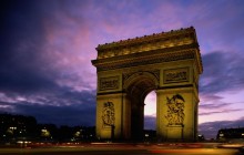 Arc de Triomphe at Dusk - Paris - Paris