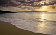Little Beach at Sunset - Near Makena - Maui - Hawaii
