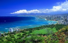 View From Diamond Head - Oahu - Hawaii
