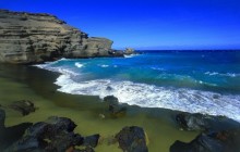 Green Beach - Big Island - Hawaii