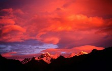 Alpenglow - Mount Tasman - New Zealand