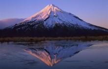 Mount Taranaki HD wallpaper - New Zealand