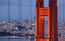 View Through the Golden Gate - San Francisco
