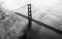 Golden Gate Bridge From Above - San Francisco