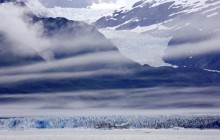 Glacier and Clouds - Alsek Lake - Alaska