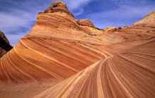 Striations in the Sandstone - Paria Canyon - Arizona
